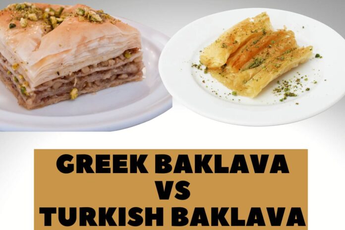 greek baklava vs turkish baklava