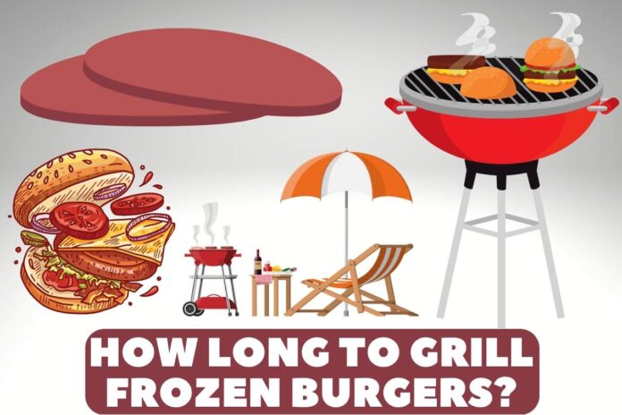 how long to grill frozen burgers