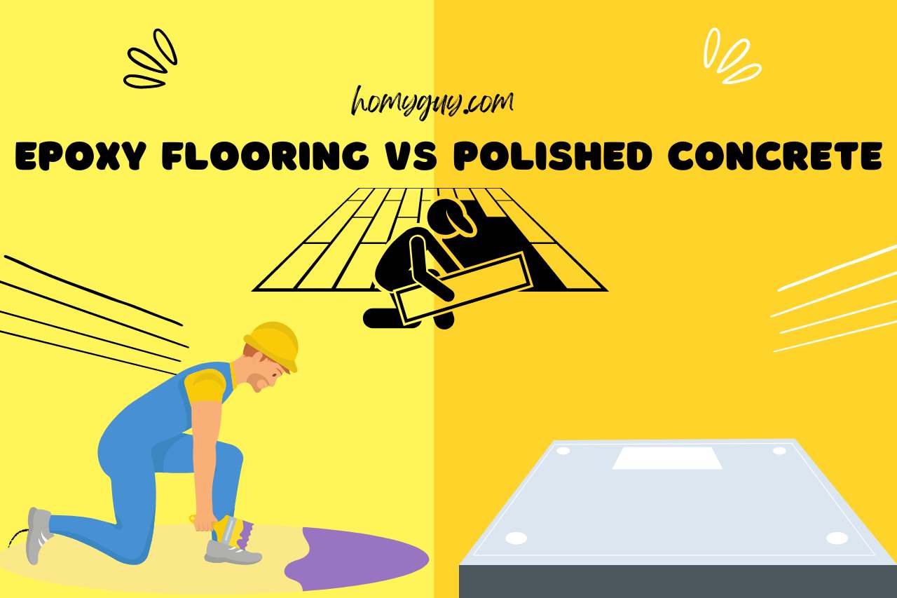 epoxy flooring vs polished concrete