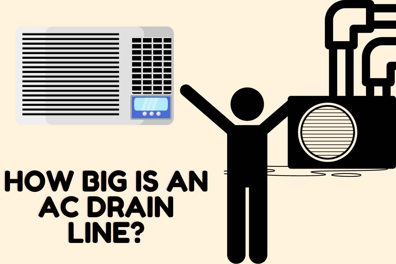 How Big is an AC Drain Line
