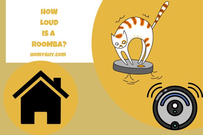 how loud is a roomba