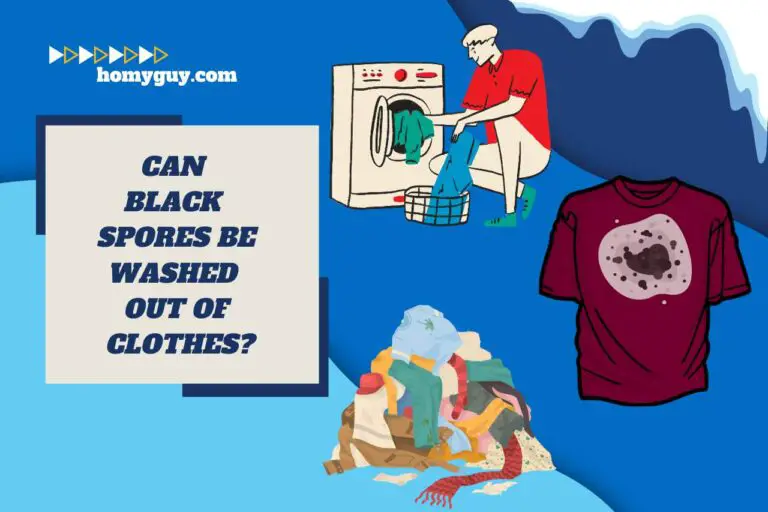 Can Black Spores Be Washed Out of Clothes? Exploring Your Options!
